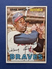 1967 Topps - Hank Aaron #250