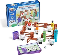 Numberblocks Sheep Farm Mathlink Cubes Activity Set, Preschool Learning - B1