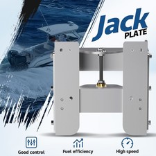 Aluminum 8'' Setback Adjustable Outboard Boat Jack Plate For #JPL4800 Jack Plate