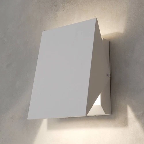 ET2 Alumilux AL 7" High White LED Outdoor Wall Light - Picture 1 of 8