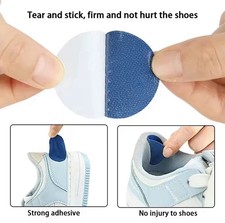 6x 6pcs Shoe Repair Patches for Heel Wear, Side Edges  Inner Lining Care.