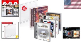 Crystal Clear CD Jewel Game Protectors - Pack of 25