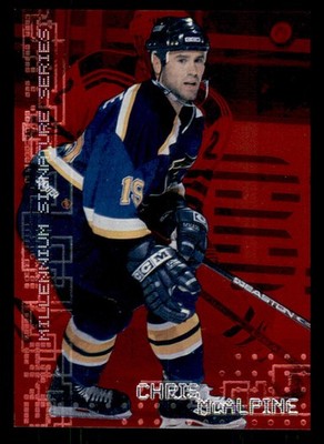 1999-00 BAP Millennium Ruby #207 Chris McAlpine 233/1000
