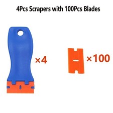 Plastic Scraper tool Car Sticker Remover Glass Paint Grease Dirt Cleaner Tool