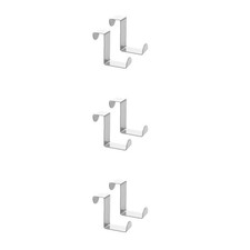  2 Pcs Coat Hooks for Wall over The Door Clothes Hanger Back of Hanging