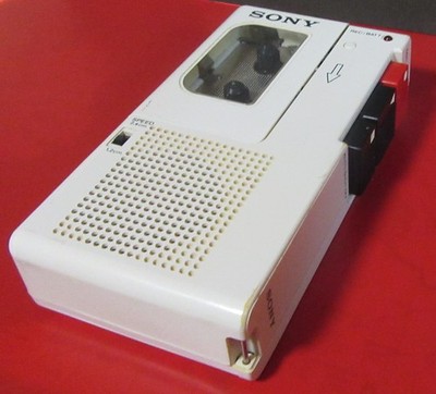 SONY M-9, Microcassette-Corder, Diktiergerät; Made in Japan