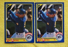 1990 Score - Tino Martinez #596 2 Card Lot