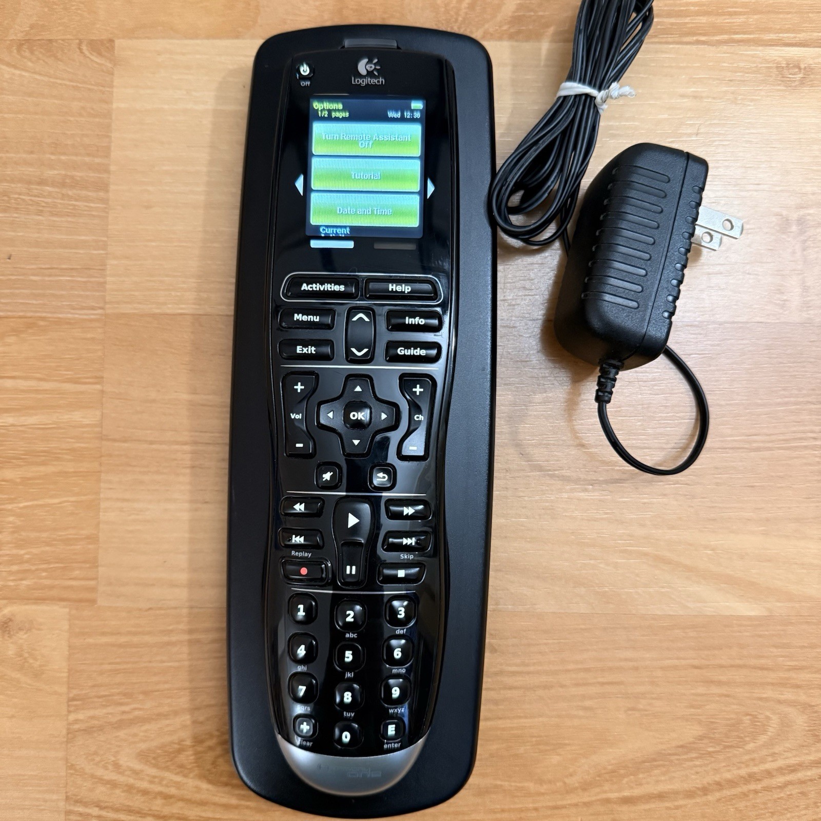 Color Touch Screen With Charging Cradle