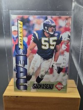 1995 Collector's Edge #5 Junior Seau Junior Seau SackASeau Promos
