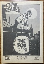 Cover of Comic Reader #105