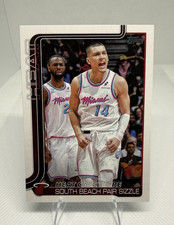 2025-26 Topps Andrew Wiggins Tyler Herro #284 Miami Heat Catch Fire South Beach