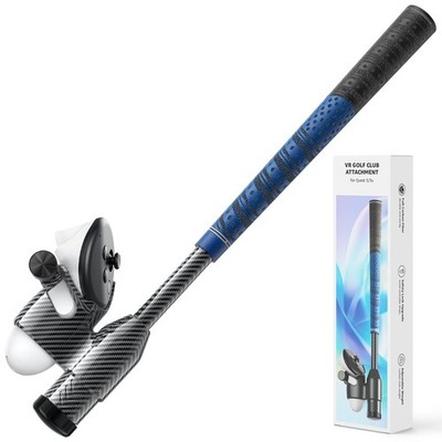 VR Golf Club Attachment for Oculus Meta Quest 3/3s, Carbon Fiber Material, Go...