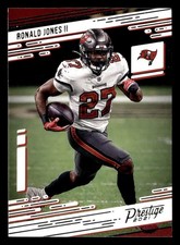Ronald Jones II 2021 Prestige #185 Tampa Bay Buccaneers FOOTBALL BUY2GET1FREE
