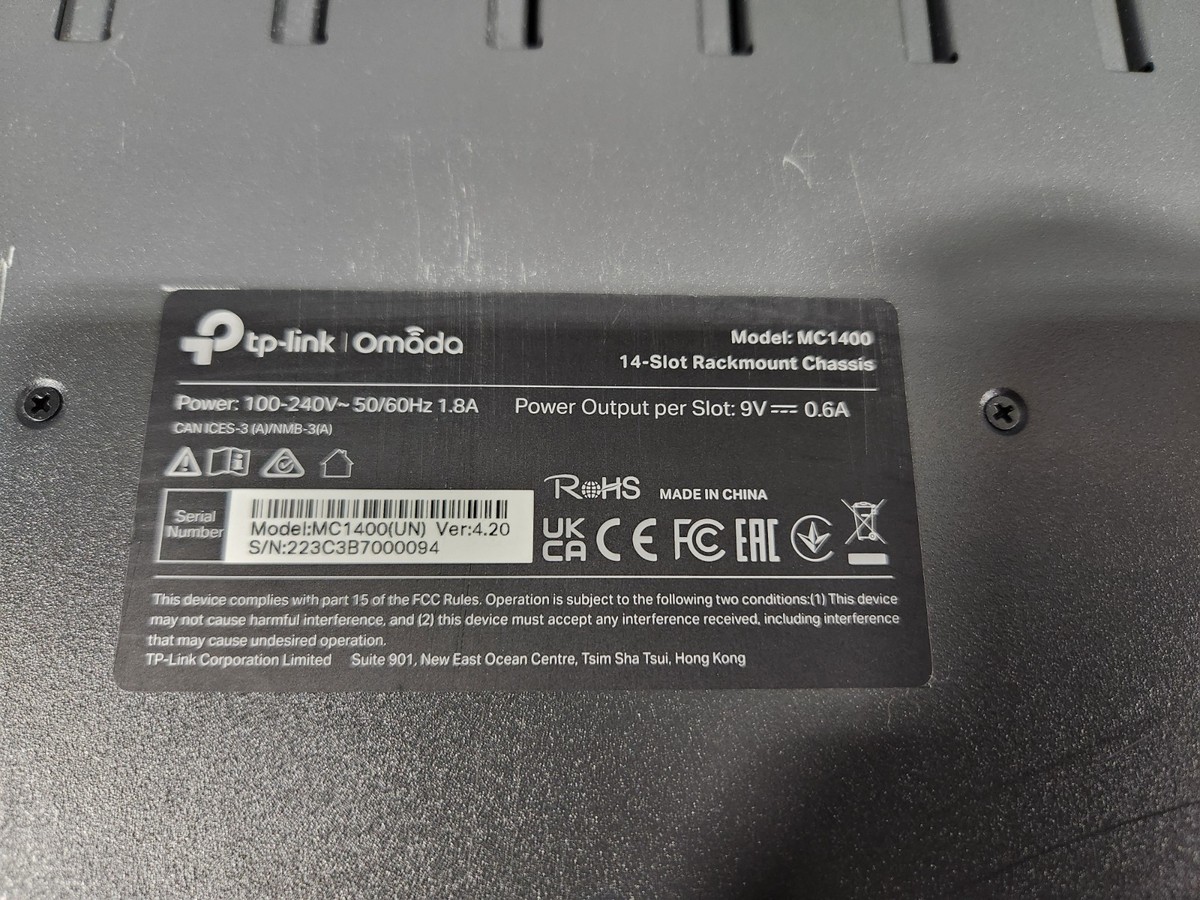 TP-LINK TL-MC1400 MEDIA CONVERTER RACK at ₹ 13000/piece in Indore | ID
