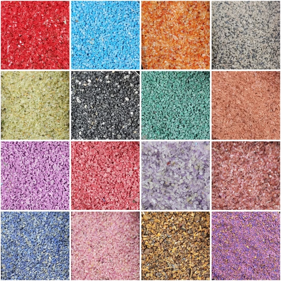 Natural Coarse Crushed Gemstone 0.5-1mm For Resin Art Home Art Making - Image 2 of 4
