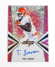 2019 Leaf Flash Autographs Pink Tre Lamar #BA-TL1 Auto #'d 15/15