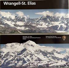 New WRANGELL - ST. ELIAS   NATIONAL PARK SERVICE UNIGRID BROCHURE/MAP   GPO 2024