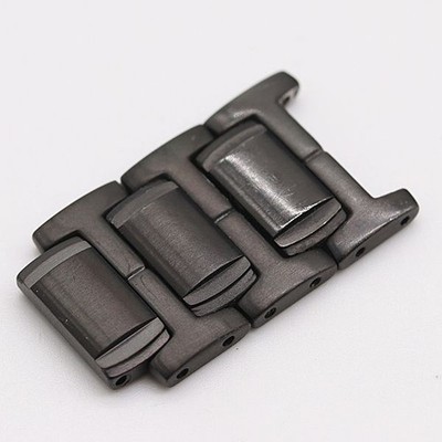 Luminox Genuine 3 Link 6400-200 Men's Watch Belt Bracelet Parts Black Color 20mm