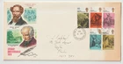 3/6/1970 UK GB FDC - Literary Anniversaries 1970 - PhilArt - Wyton RAF CDS