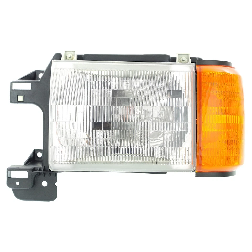 车头灯套件适用于 1987 - 1991 福特 F-150 司机侧卤素灯带灯泡 — 第 2/4 张图片