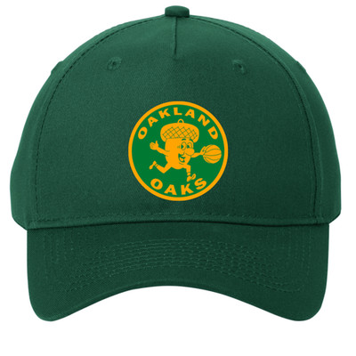 Oakland Oaks Twill Cap 5-Panel | ABA Basketball Team