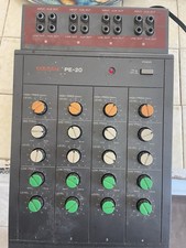 Tascam PE-20 4 Channel 3 Band Visit Parametric Equalizer EQ Vintage Rare Tascam