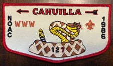 ZF1A-1 CAHUILLA TWIL LRED Section W4SB Area 12A G18S NOAC Lodge 127 13 45 33 32