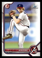 JR Ritchie 2022 1st Bowman Draft #BD-126 Atlanta Braves Rookie RC