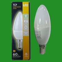 2X 7,5W (=60W) Tcp Led Kerzenlampen, Ses E14 Kleine Edison Schraube 2700K Lampe