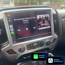 For 2014-2018 Chevy Silverado GMC Sierra 13.1'' Carplay Car Stereo Radio 8 128GB