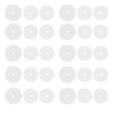 Clear Piercing Discs for Silicone Healing Earrings, Keloids Belly