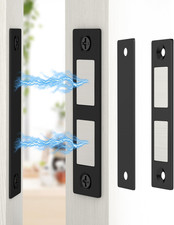 30 Lb Magnetic Door Catch Screw in Black, Heavy Duty Cabinet Latch, Cabinet Draw