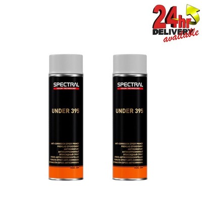 2 x Novol Spectral UNDER 395 Epoxy Primer 500ml Aerosol Farbe: Hellgrau
