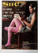 SIR ! Magazine Dec. 1969 Men's Interest, Regina Anderer, Jeri Ballon, Fiction ++