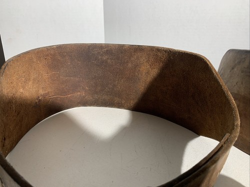 Paar Vintage BFS Leder Gewichthebergürtel Größe Large 34-45,5 - Bild 16 von 17