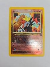 Entei 34 Black Star WOTC Movie Promo Reverse Holo Pokemon Card LP