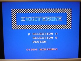 FC Excite Bike Game Cartridge f&uuml;r Famicom/NES - ohne Karton - gebraucht