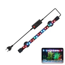 28CM RGB Color LED Aquarium Light For Fish Tank EU Plug