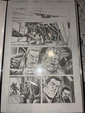 The Boys 50 Original Comic Art Russ Braun Butcher & Death Of Lamplighter Amazon