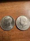 Pair of Nice 1776-1976 P & D Kennedy Halves Avg Circulation (2 Coins)