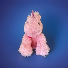Pink Unicorn Plush 11  Stuffed Animal Sparkly Horn