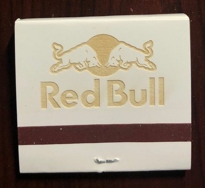 Red Bull Energy Drink Matchbook