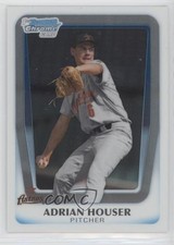 2011 Bowman Draft Chrome Prospects Adrian Houser #BDPP46 3j5