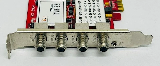 TBS TV DVB-S2  TBS-6984 Octa Tuner Satellite HD PCI-e TV Tuner Card - Image 4 of 4