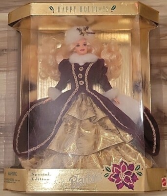 Rare Happy Holidays 1996 Barbie Doll | eBay