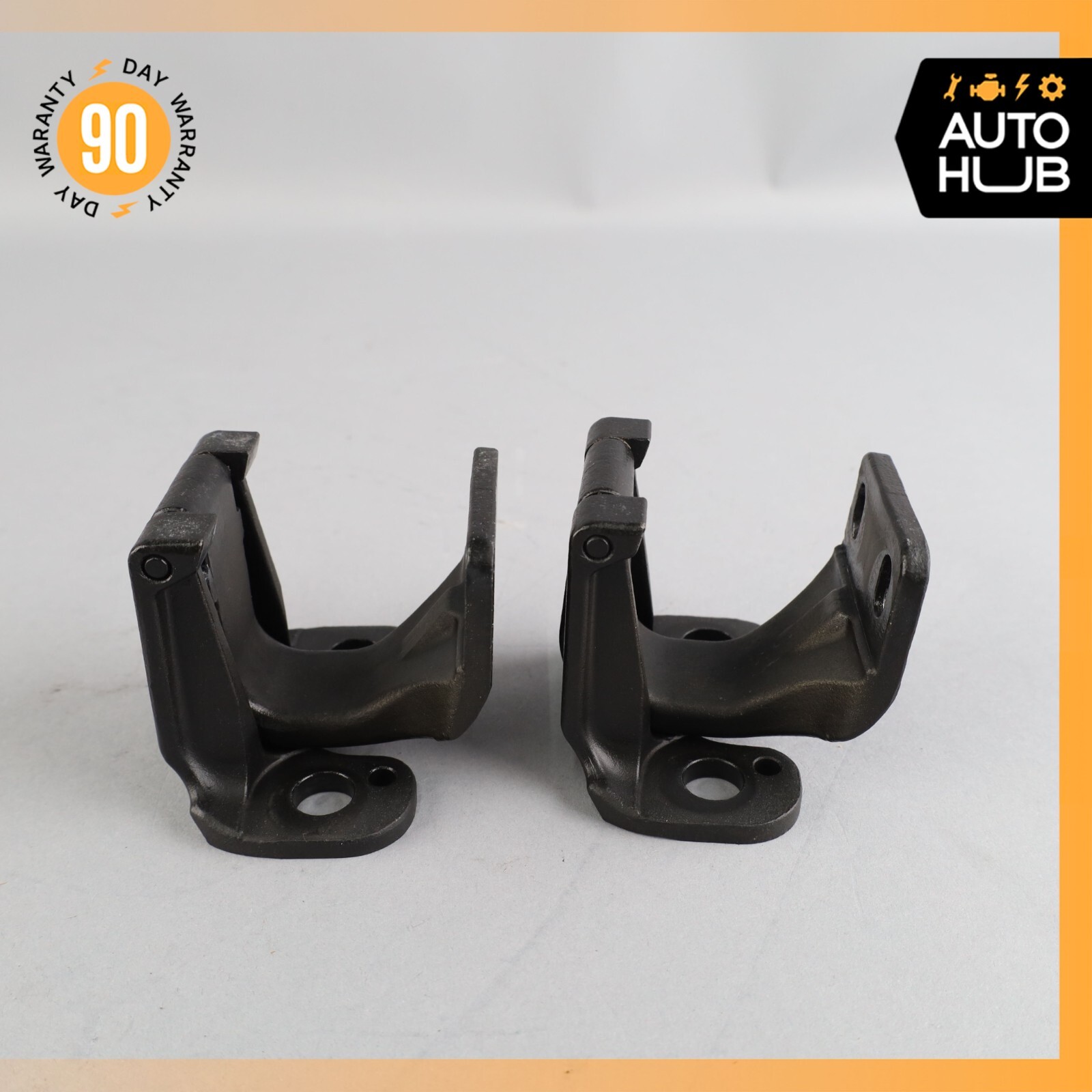 Bentley Continental GTC Right & Left Side Convertible Top Hinge Bracket Set OEM