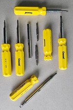 CRESCENT USA 6 St&uuml;ck SPEZIAL Schraubendreher 6 in 1 /Aufnahme f&uuml;r Bit Bits
