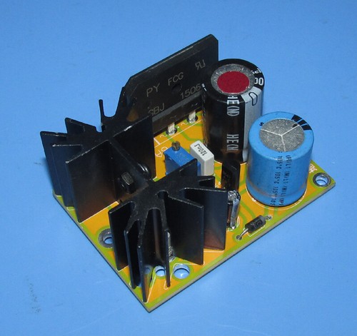 DC 1.2V-37V LM317 Adjustable Regulated Soft Start Power for 6.3v 12.6v Filament - Picture 1 of 6
