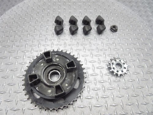 2005 05-06 Kawasaki ZX6R Ninja 636 ZX636 Vortex Front Rear Sprocket Gear Damper - Picture 4 of 11