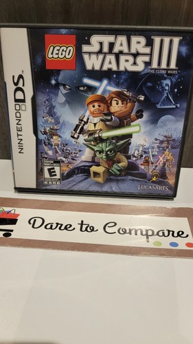 LEGO STAR WARS III 3 The Clone Wars - Nintendo DS - Complete - Tested